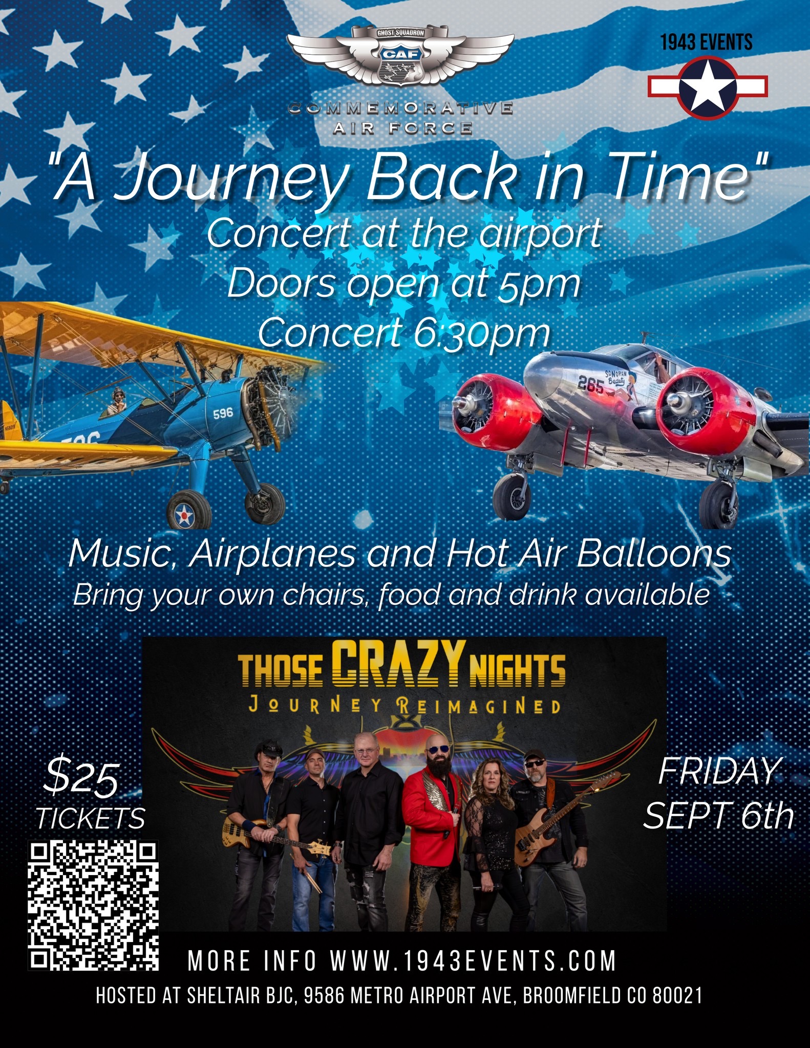 A Journey Back in Time Concert 2024